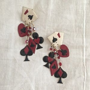 Lunch at the Ritz Vintage designer earrings